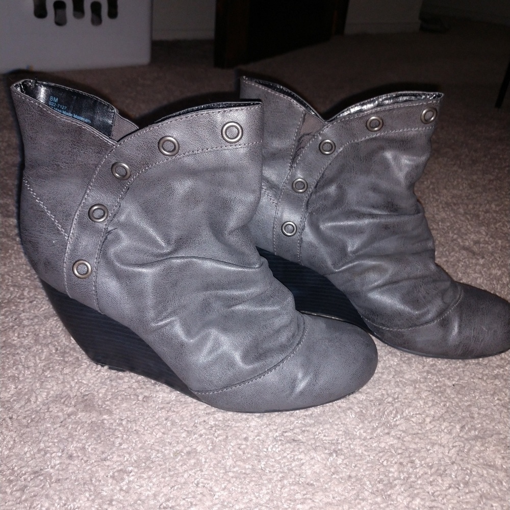 Ankle boots/wedges